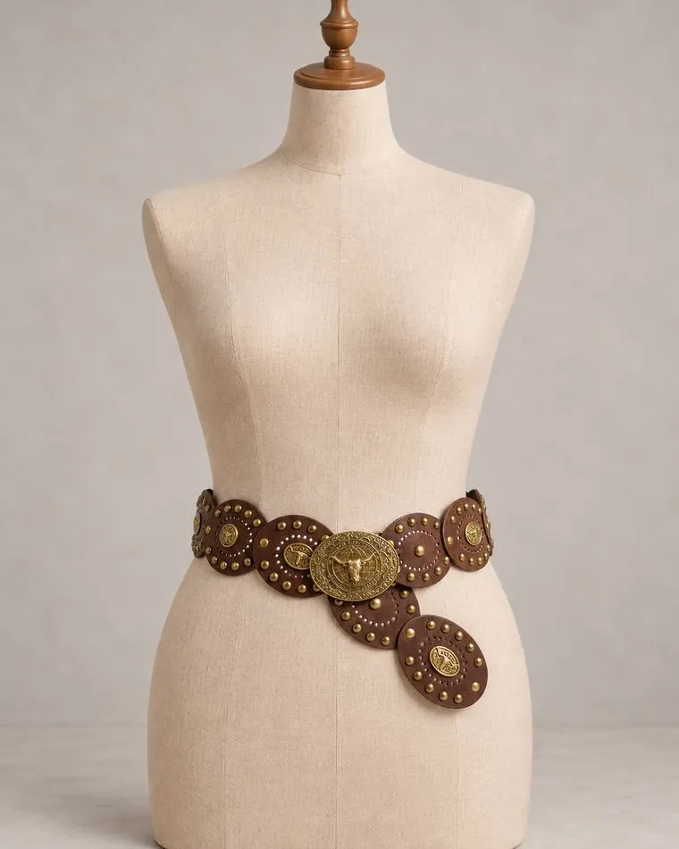 Ceinture western, sur mannequin